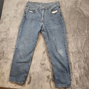 Levis 550 Jeans Mens 36x32 Blue Relaxed Fit Denim